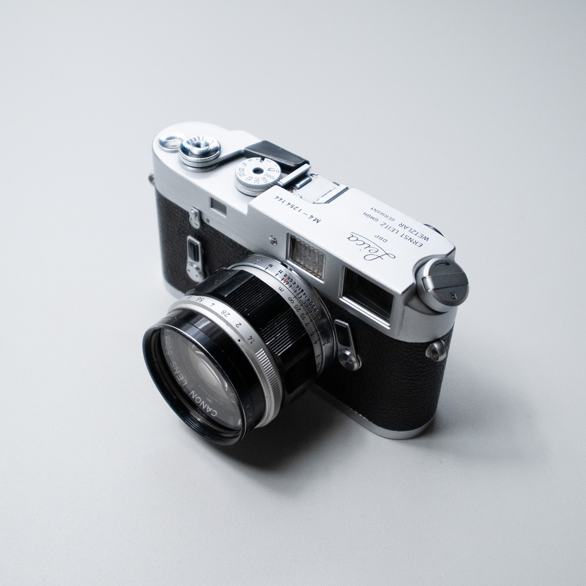 Leica M4 + Canon LTM 50mm f/1.4 Kit