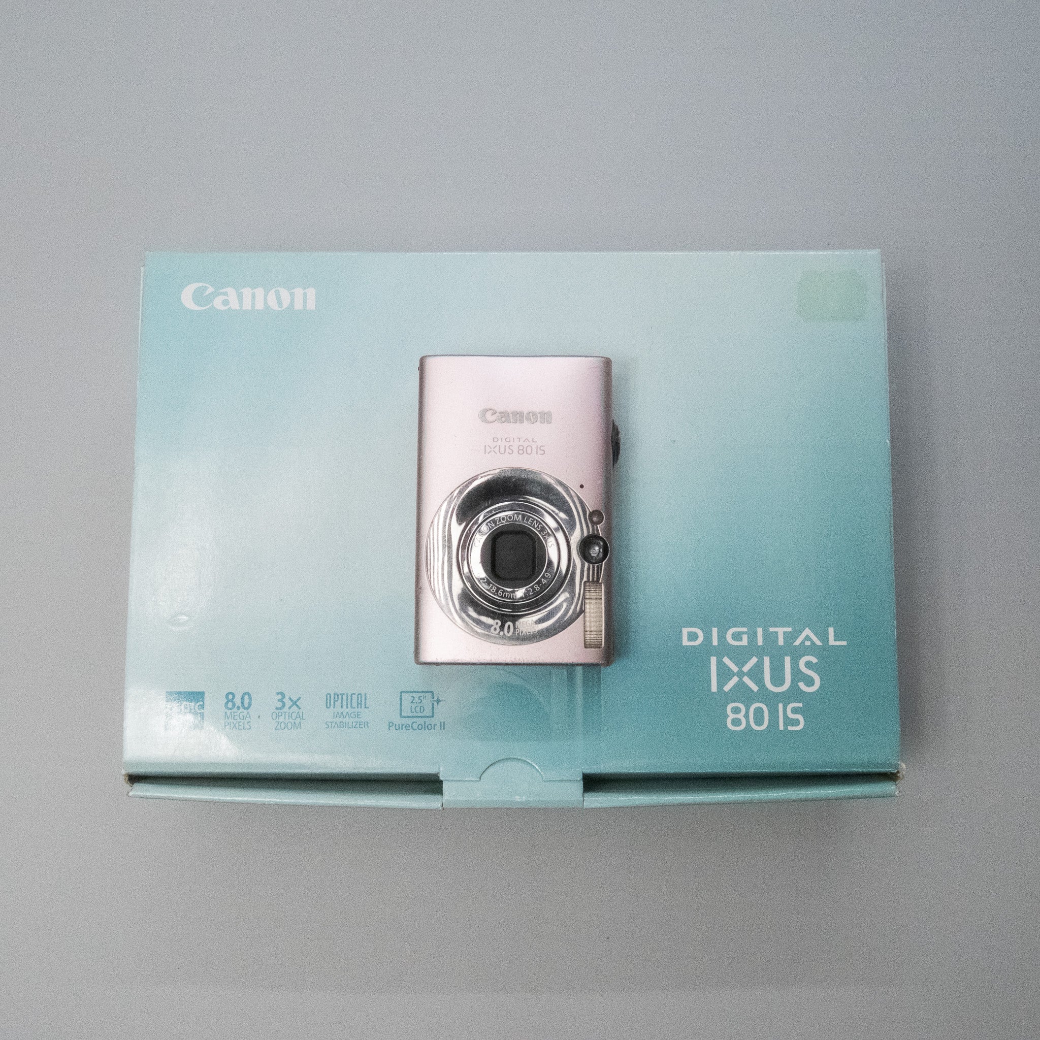 Canon IXUS 80 IS Boxed Digicam Kit